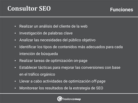 ¿qué Hace Un Consultor Seo Perfiles Profesionales