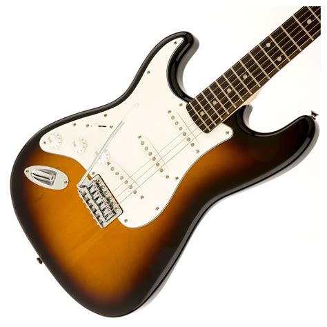 Disc Squier Affinity Stratocaster Left Handed Brown Sunburst Gear4music