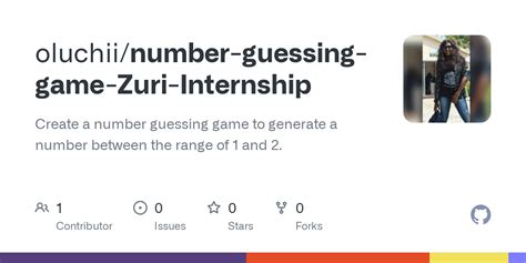 GitHub Oluchii Number Guessing Game Zuri Internship Create A Number