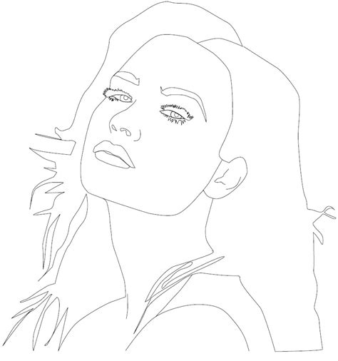 Desenho Da Estrela Do Camp Rock Demi Lovato Para Colorir E Imprimir