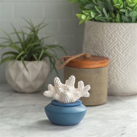 Airome Porcelain Passive Diffuser White Coral And Blue