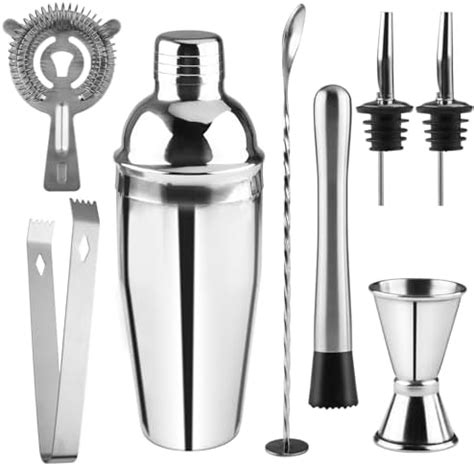 Ayaoqiang Shaker Cocktail Shaker Cocktail Professionnel Pi Ces