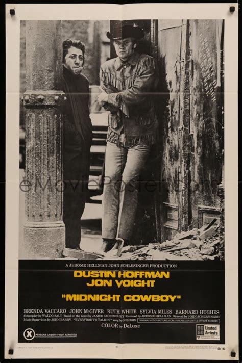 EMoviePoster 5d0753 MIDNIGHT COWBOY 1sh 1969 Dustin Hoffman Jon