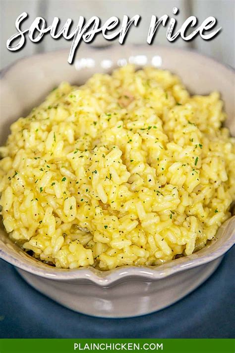 Souper Rice Quick Creamy Cheater Risotto Recipe Made With Minute Rice Cream Of Chicken Soup