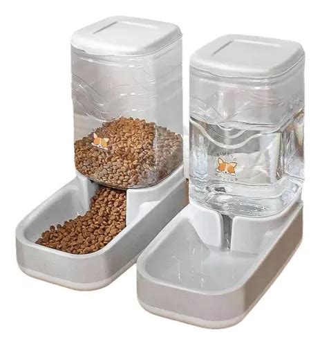 Pack De Dispensador De Agua Y Comida Para Perro Y Gatos L Cuotas