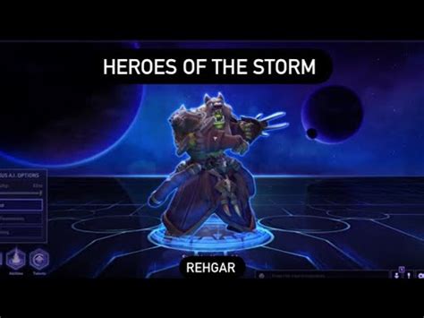 Heroes Of The Storm Rehgar Earthfury Gameplay Youtube