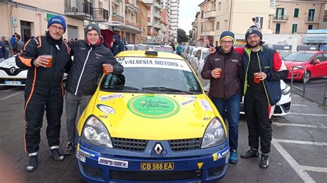 La Squadra Corse ai nastri di partenza del Rally Città di Pistoia