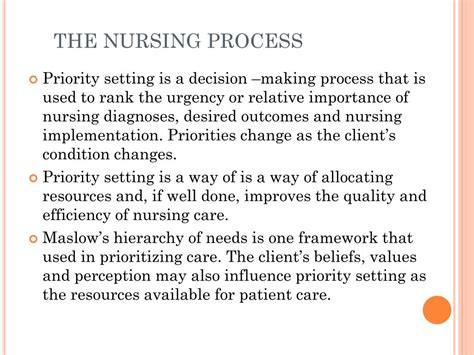 Ppt The Nursing Process Powerpoint Presentation Free Download Id