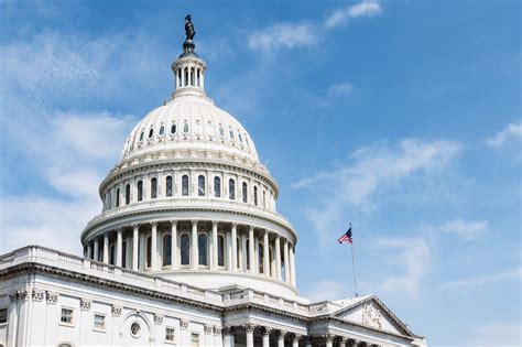 The United States Capitol Building, home of Congress, and sitting atop ...