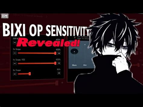 Bixi Op SENSITIVITY CONTROL BIXI OP All Settings Revealed BGMI