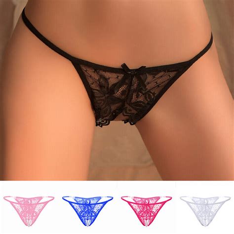 Us Sexy Damen Spitzen Tanga G String Höschen Dessous Unterwäsche