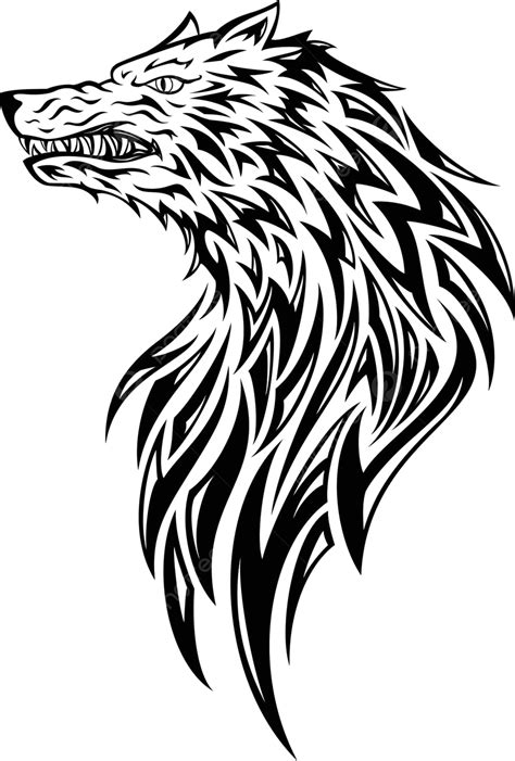 Wolf Head Tattoo Vector Eps Vector Tattoo Vector Eps Png And Vector