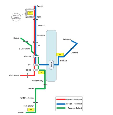 Seattle Airport Light Rail Map