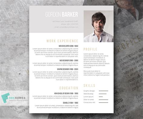 Pay What You Want Resume Template - Smart Portfolio