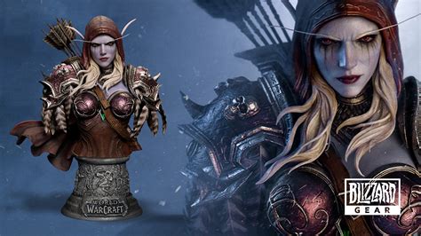 Pre Order The 15 Inch Sylvanas Windrunner Bust Statue — All News — Blizzard News