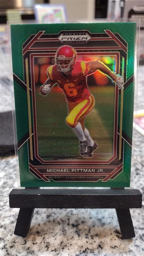 Michael Pittman Jr Green Prizm Draft Picks Ebay