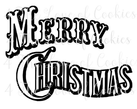 Merry Christmas Silk Screen Stencil Christmas Silk Screen Etsy