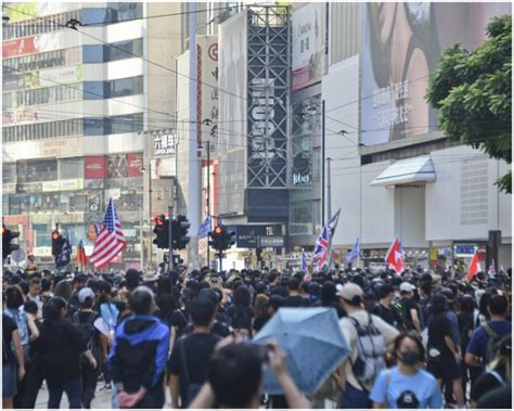 【修例风波】配合民阵游行 铜锣湾一带下午1时半起封路 星岛日报