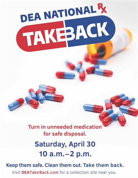 Colleyville Police On Twitter 💊 Join Us Tomorrow 💊 National Take Back Day Is Tomorrow From