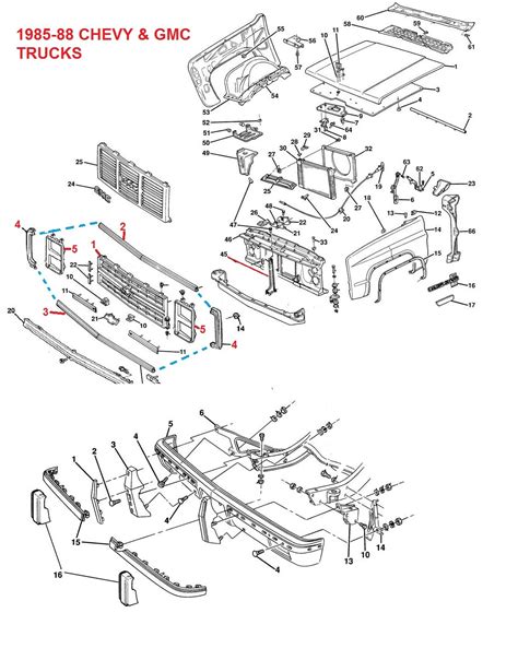 Truck Front End Parts Diagram