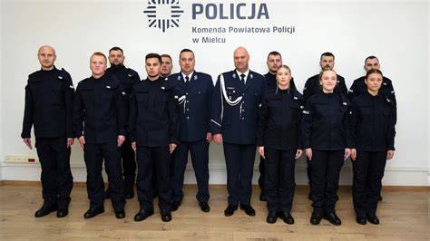 12 nowych policjantów zasili szeregi mieleckiej policji korso pl