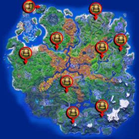 All Bounty Board locations in Fortnite Chapter 2 Season 6 - Gamepur