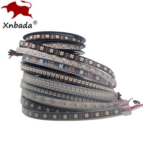 WS2812B WS2812 Led Strip 1 5m 30 60 144 Pixels Leds M Individually