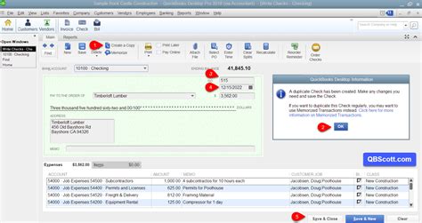 Create A Copy Of A Check In QuickBooks Desktop QB Scott