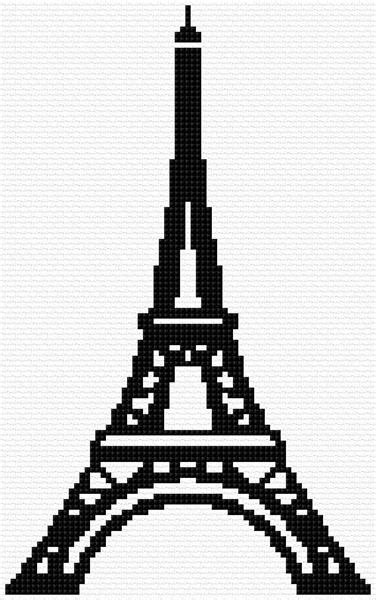 Eiffel Towerx Stitch10 Free Patterns Online