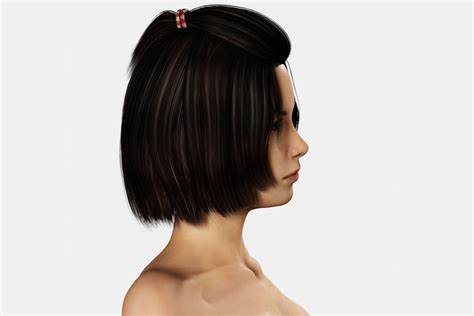 3D Model Naked 18 Year Old Thin Asian Girl VR AR Low Poly CGTrader