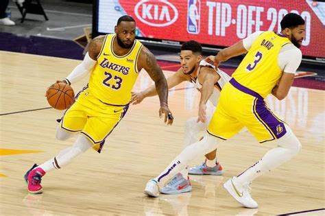 Nba》詹皇、ad聯手砍55分 湖人熱身賽險勝太陽 自由體育