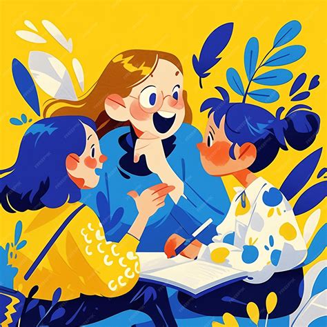 Parents Discussing Academic Goals with Teachers | Premium AI-generated