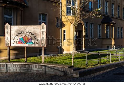 Berlin 2022 Rothenburg Elementary School Located Stock Photo 2255179783 ...