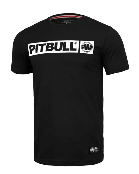 Koszulka Pit Bull Slim Fit Spandex Hilltop 22 Czarna 212033 9000