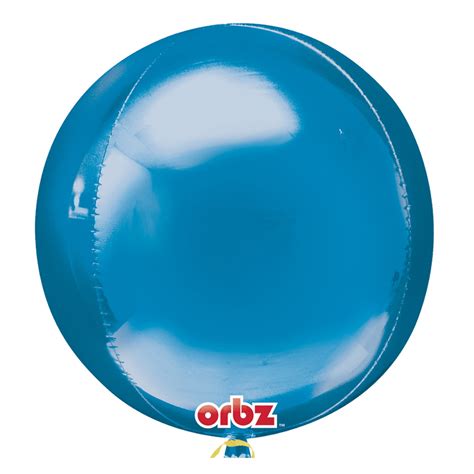 Globo Orbz Azul 40 cm para fiestas Envío 24 horas