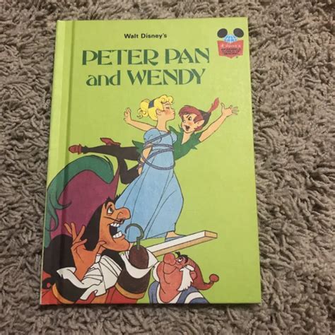 WALT DISNEY S PETER Pan And Wendy HB 1981 Acceptable Condition Sku3 5