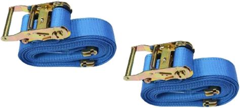 Buy Two 2" x 20' E Track Tie-Down Ratchet Straps | Heavy Duty ...