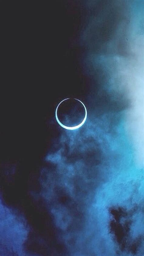 Dark Blue Sky Aesthetic Wallpaper