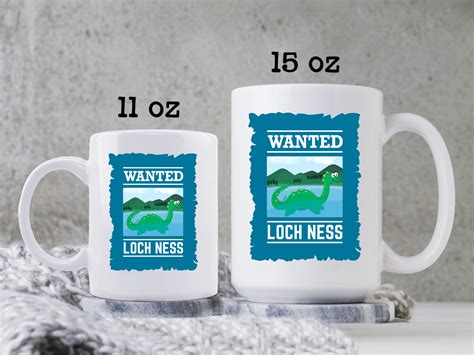 Loch Ness Monster Mug For Nessie Lover Loch Ness Cryptid Gift Etsy