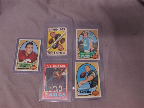 Lot 70 71 Topps Football Game Cards