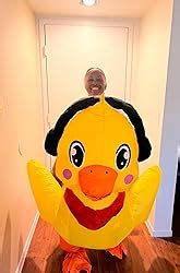 Amazon Kooy Inflatable Duck Costume Ride On Duck Costume Adult