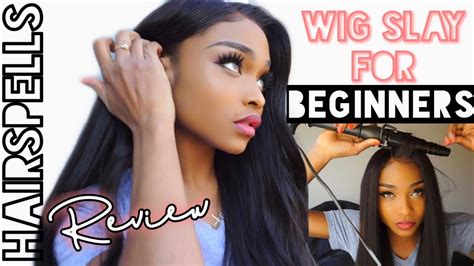 Hairspells Wig Review How To Slay A Wig Start To Finish For Absolute Beginners Youtube