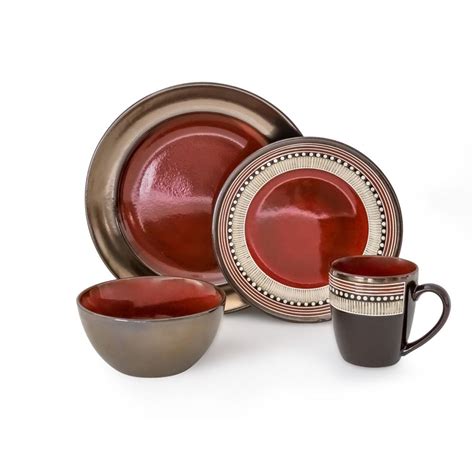 Over And Back Mayflower 16 Piece Dinnerware Set 813377 The Home Depot