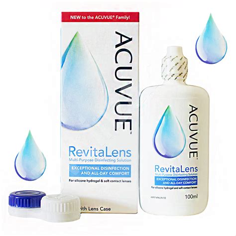 Раствор ACUVUE RevitaLens 100ml — купить в городе Хабаровск, цена, фото ...