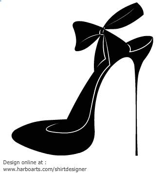 High Heel Outline PNG Transparent High Heel Outline.PNG Images. | PlusPNG