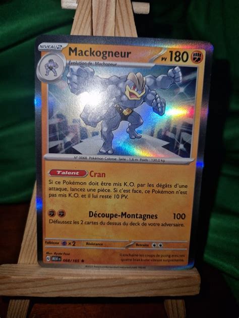 Carte Pokémon mackogneur Pokemon Beebs