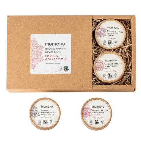 Mumanu Organic Lovers Collection With Fairtrade Ingredients