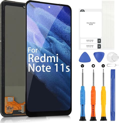 SRJTEK Écran de rechange pour Xiaomi Redmi Note 11 Écran LCD pour