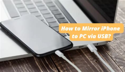 4 Ways How To Mirror Iphone To Pc Via Usb Airdroid