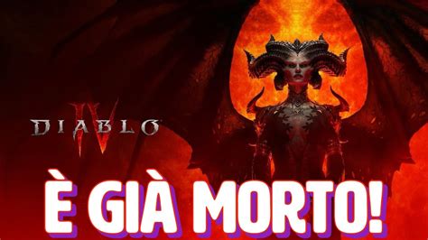 Diablo Iv Gi Morto Dopo Pochi Mesi Dal Rilascio Forse No Ma La